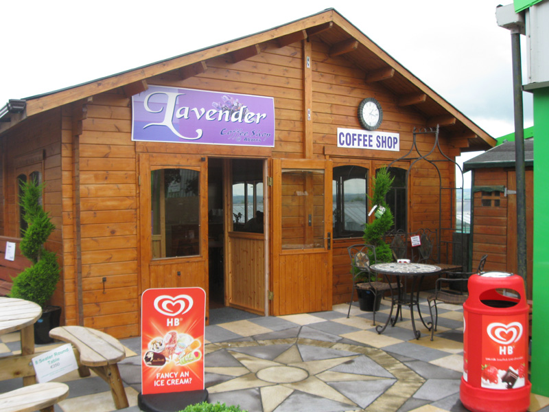 Lavender coffee shop