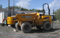 Dumper for Hire from Burnfoot Plant and Tool Hire