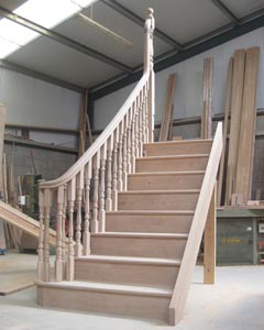 Example of Staircase in Workshop