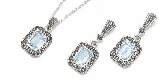 Necklace and Earrings