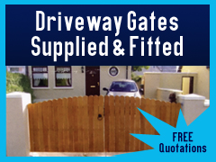 Driveway Gates Supplied & Fitted