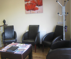 Waiting Area at Fusion Hair Design