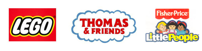 Lego, Thomas and Friends and Fisher Price Little People Toys available from Happy Go Lucky Toy Store