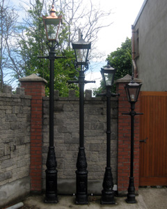Lamp Posts from Kingscourt Iron Crafts