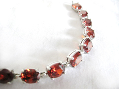 Amethyest and Diamond Bracelet